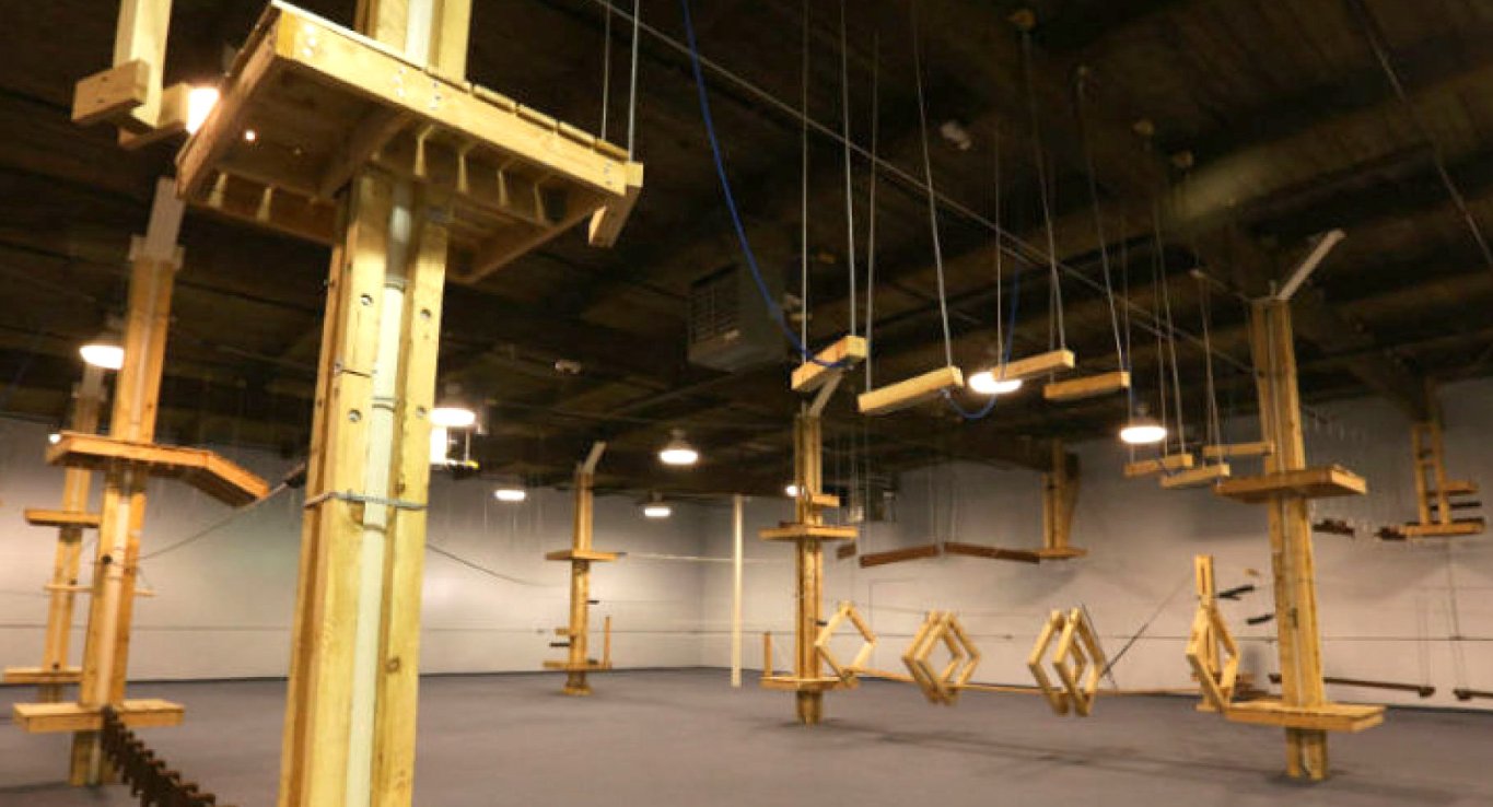 Indoor Rope Course Setup in India