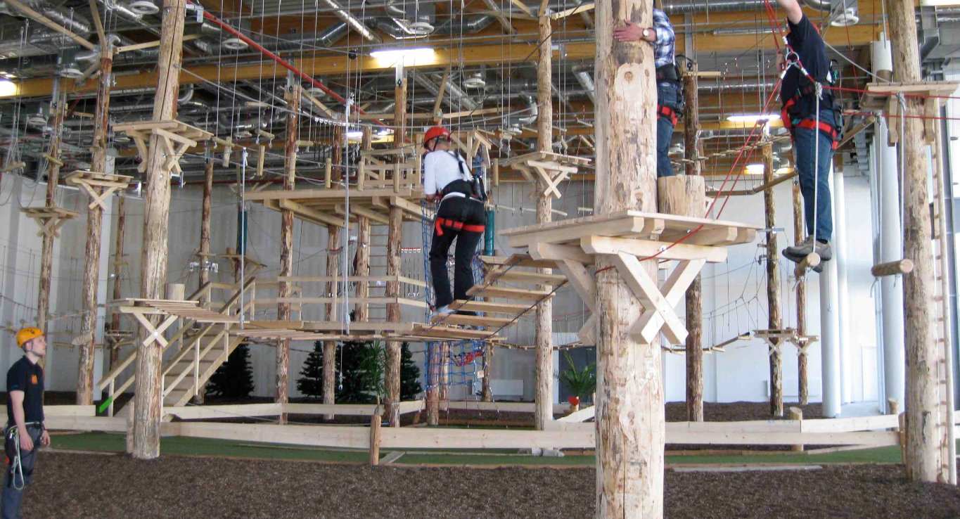 Indoor Rope Course Setup in India