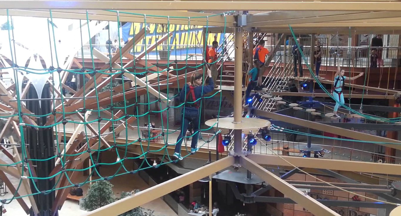 Indoor Rope Course Setup in India